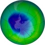 Antarctic Ozone 2005-10-31